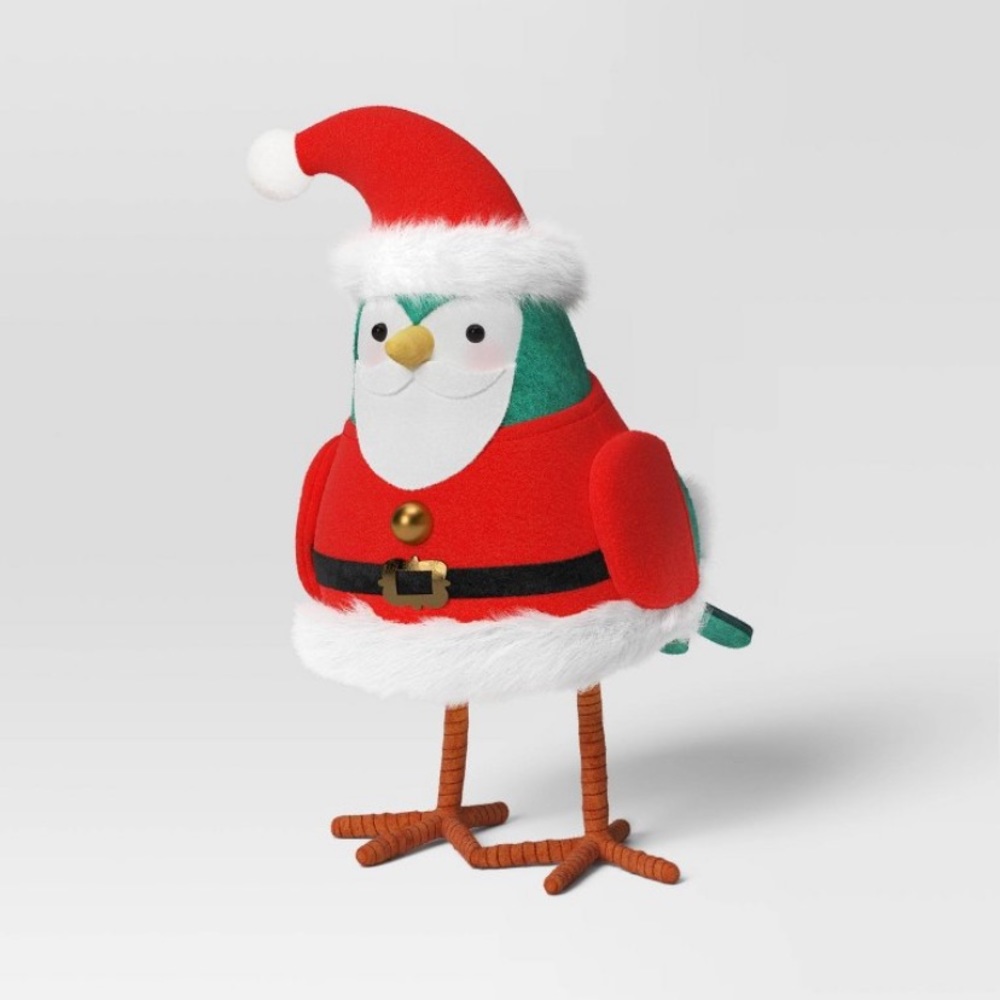 Featherly Friends 2023 Dapper Santa Target Bird